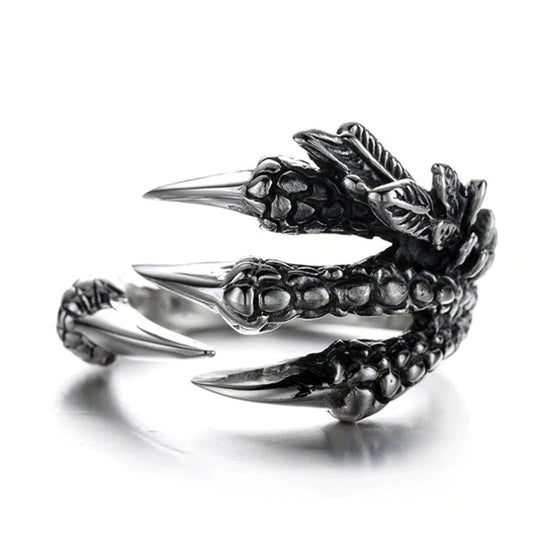 Dragon Claws Open Finger Ring / Zinc Alloy Rings for Men & Women / Alternative Fashion Jewelry