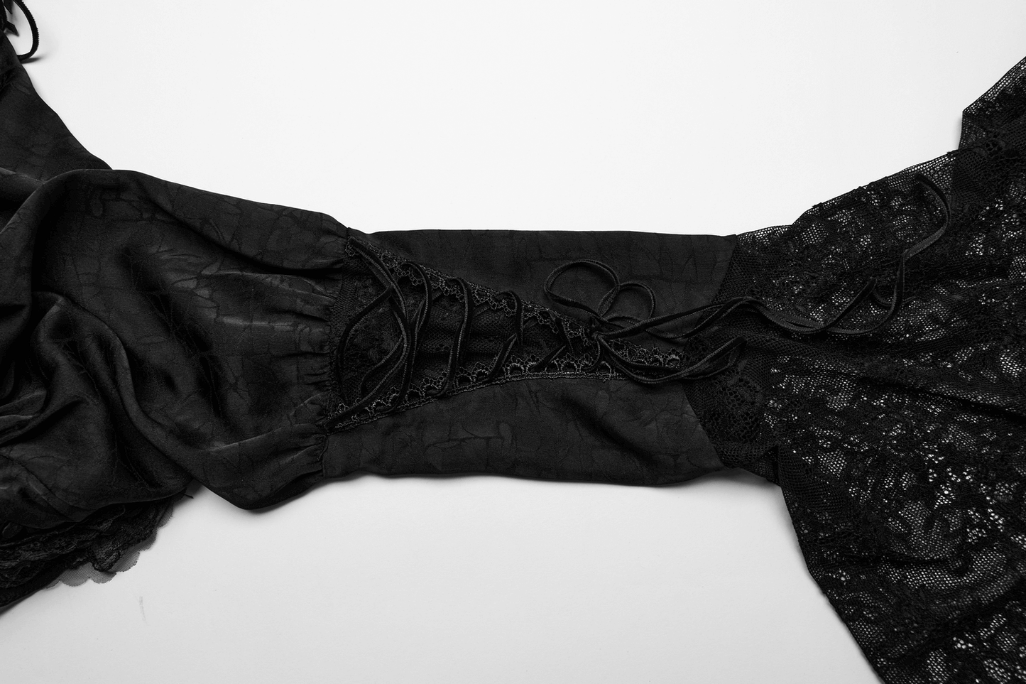 Dramatic Women's Lace Long Sleeves Gothic Blouse