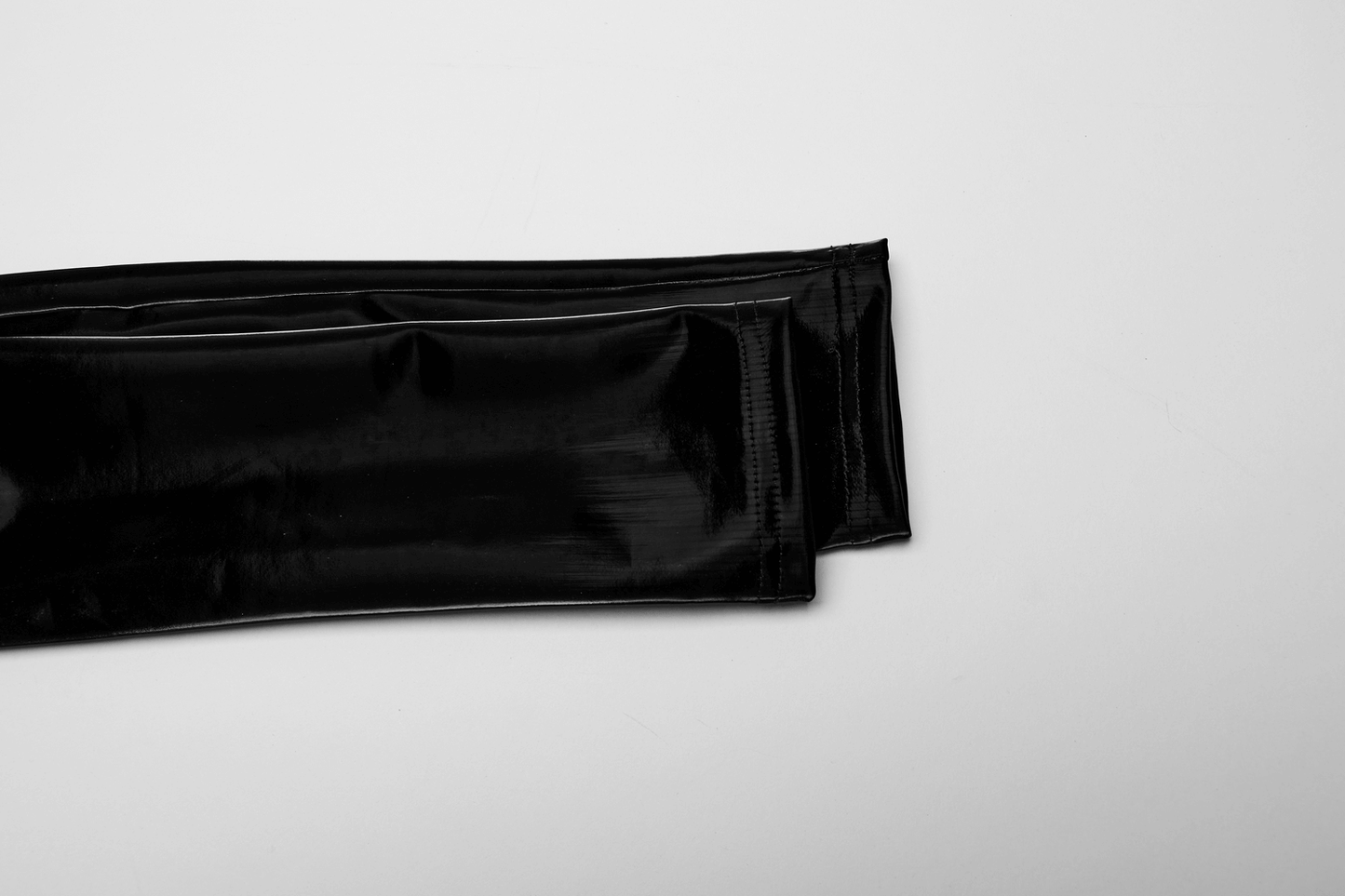 Edgy Goth Black Distressed Asymmetrical Top with Holes