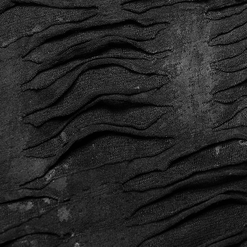 Edgy Women's Black Lace Up Detail Hooded Sweatshirt