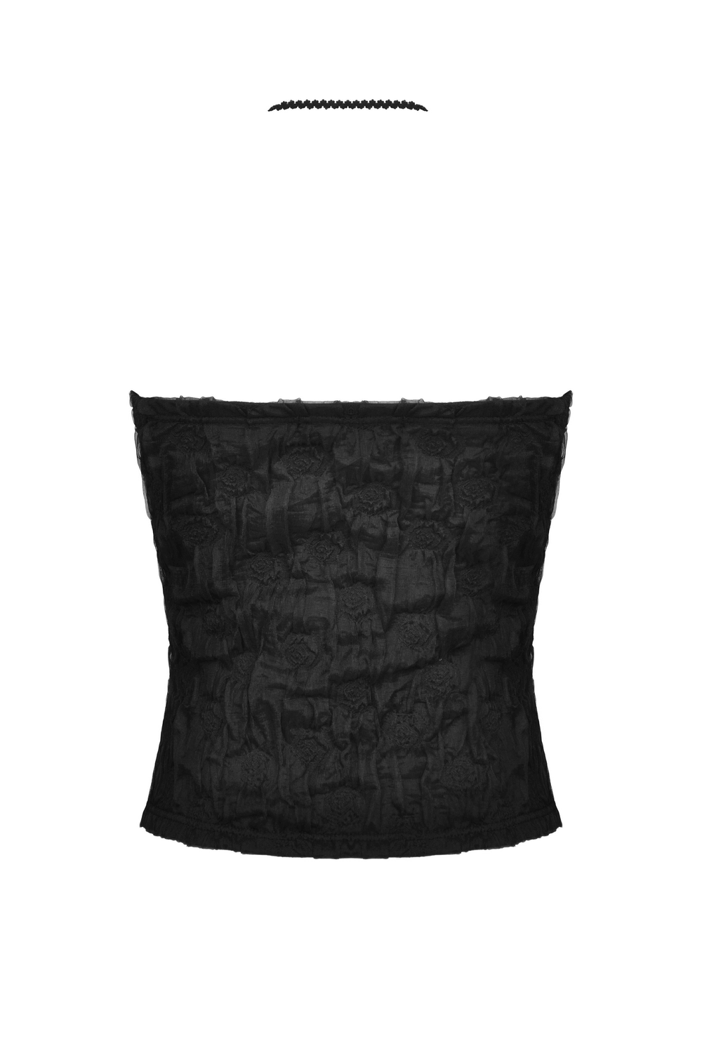 Elegant Gothic Lace Crinkle Camis - Dark Romantic