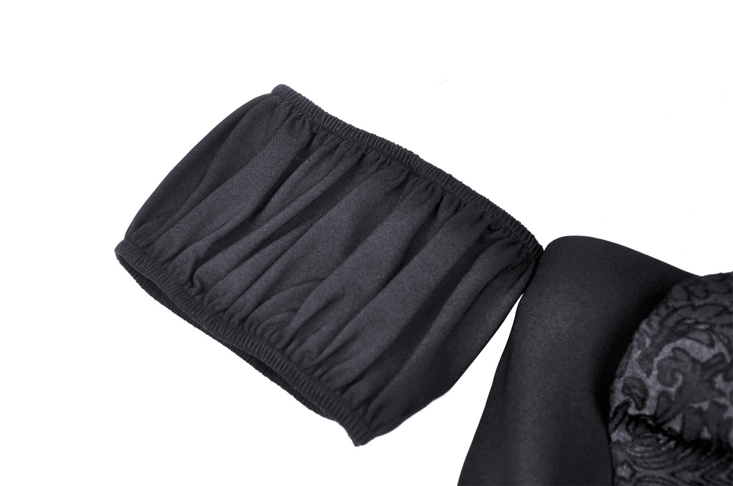 Elegant Gothic Lolita Bowknot Crop Top With Straps