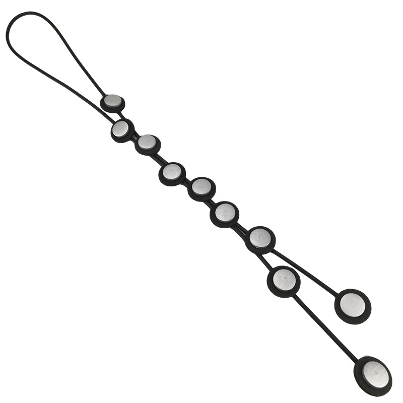 Ethnic Long Pendant Necklaces For Women / Gothic Rubber Handmade Necklaces