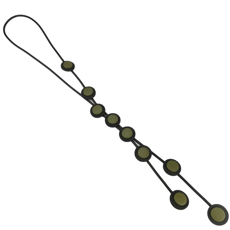 Ethnic Long Pendant Necklaces For Women / Gothic Rubber Handmade Necklaces