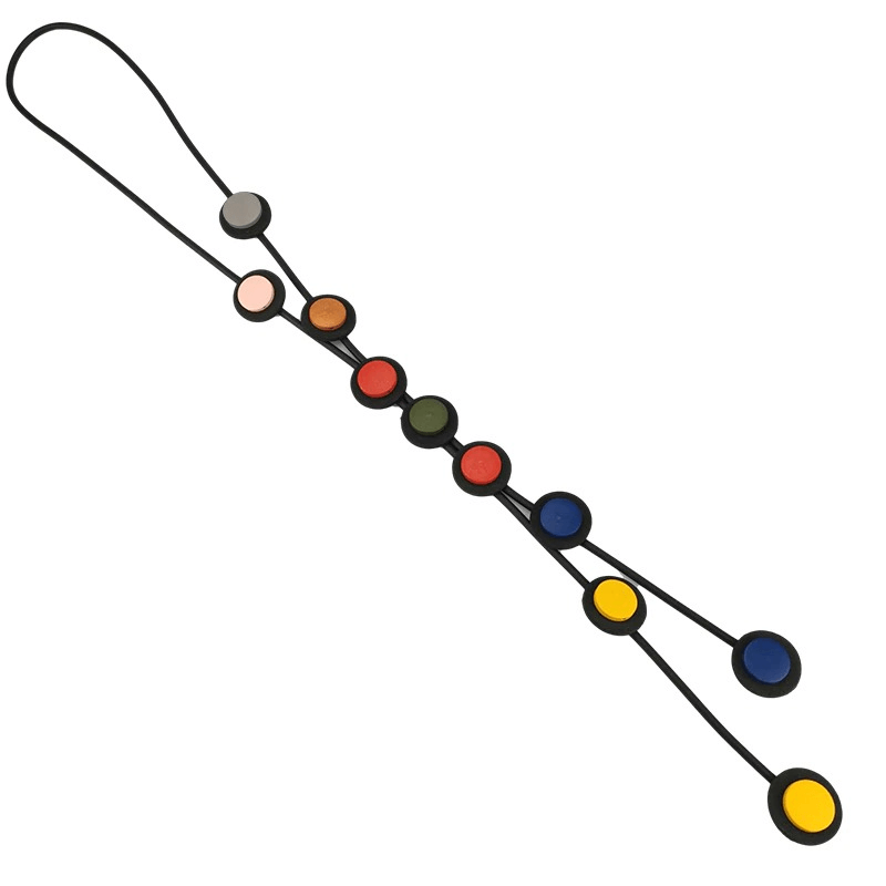 Ethnic Long Pendant Necklaces For Women / Gothic Rubber Handmade Necklaces