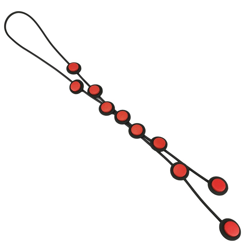 Ethnic Long Pendant Necklaces For Women / Gothic Rubber Handmade Necklaces