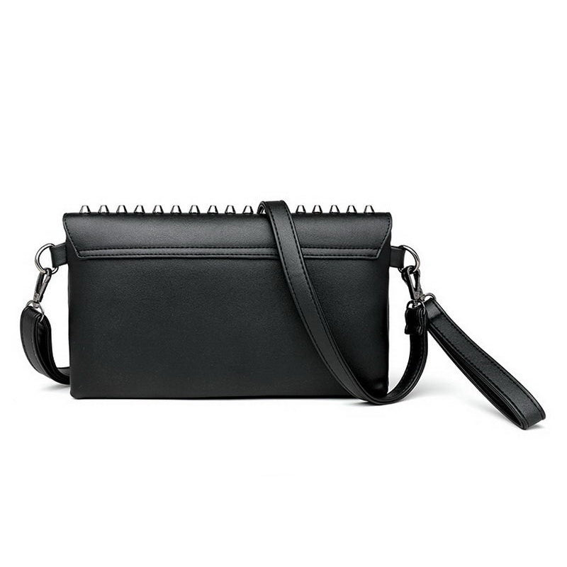 Evening Clutch Women's Bag in Rock Style / Rivet Star Female Shoulder Bag / Classic Crossbody Purse