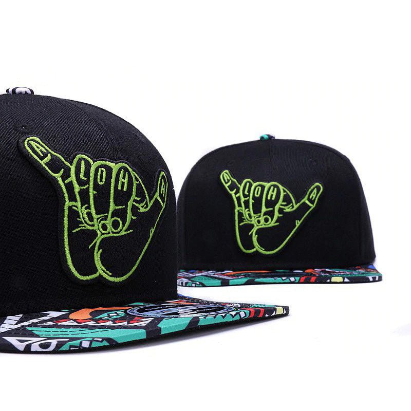 Fashion Alternative Style Cap for Men and Women / Brand Retro Cap with Adjustable Plastic Snapback