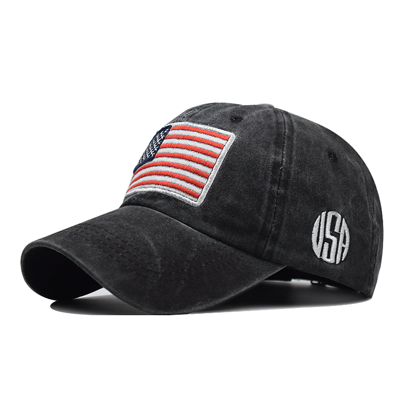Fashion Baseball Caps for Men and Women / Classic American Flag Casual Sun Visor Cap
