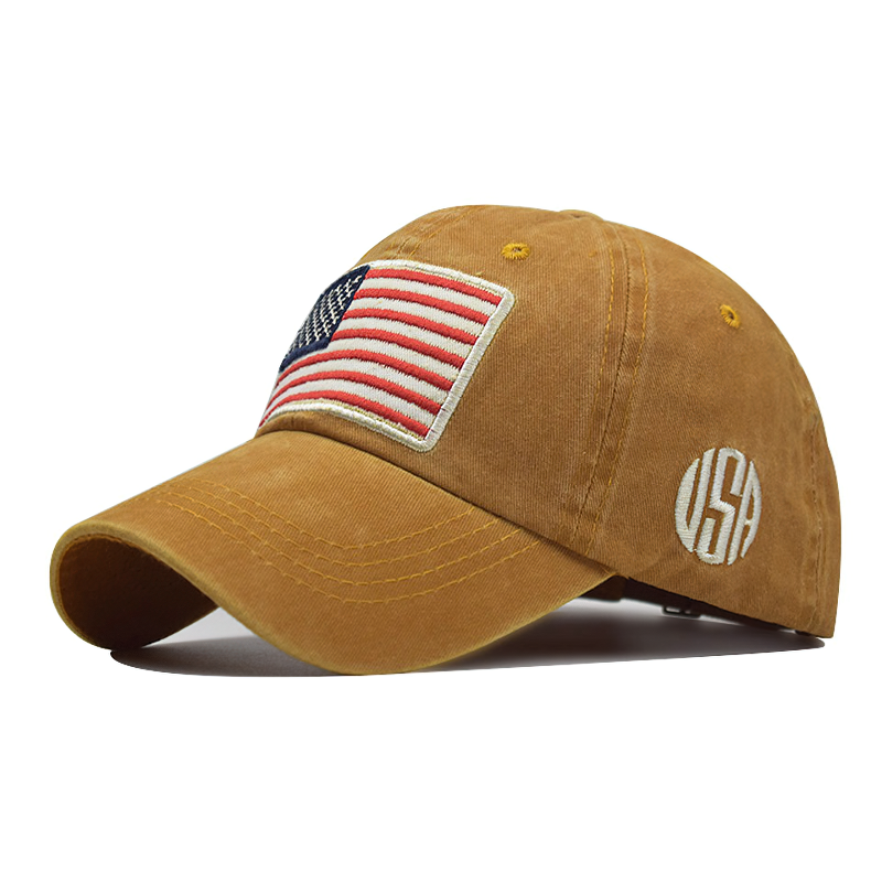 Fashion Baseball Caps for Men and Women / Classic American Flag Casual Sun Visor Cap
