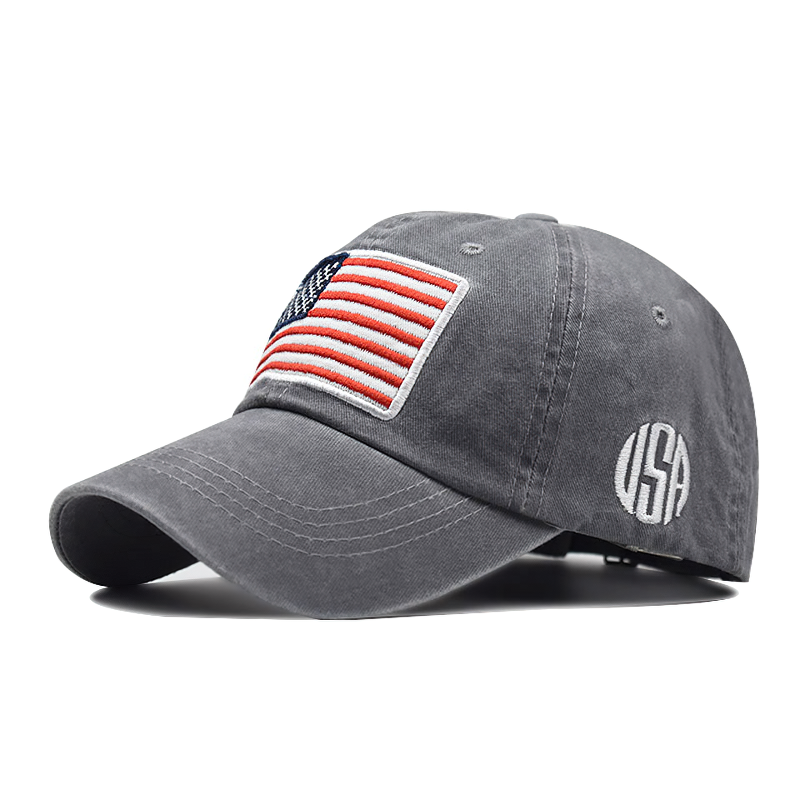 Fashion Baseball Caps for Men and Women / Classic American Flag Casual Sun Visor Cap