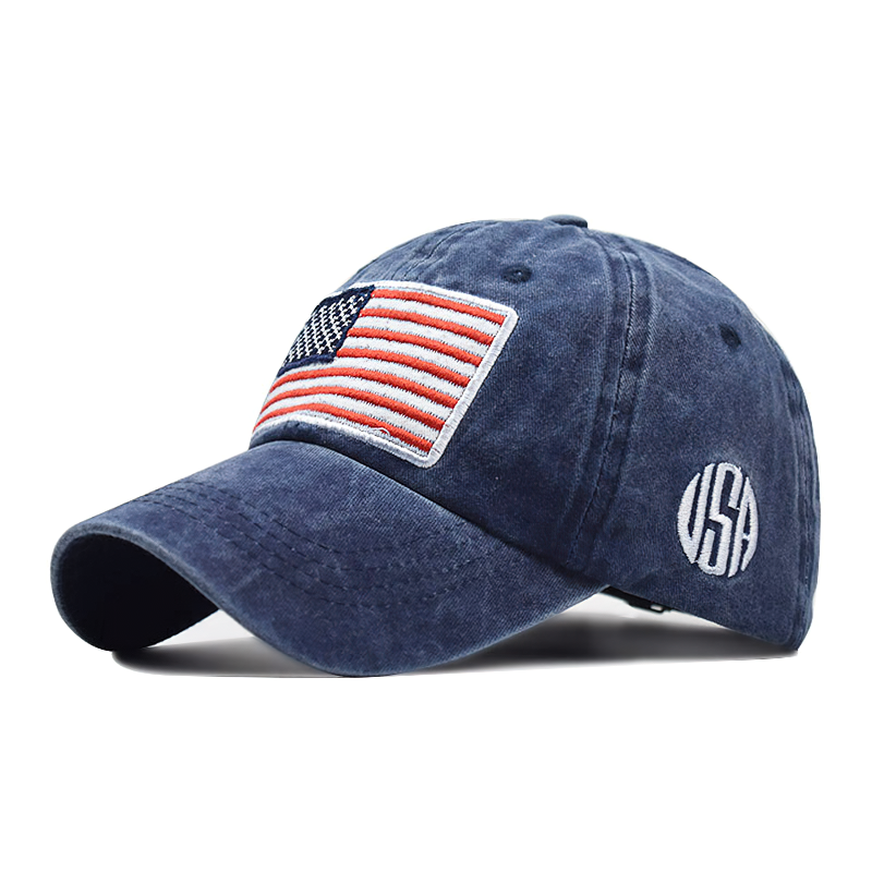 Fashion Baseball Caps for Men and Women / Classic American Flag Casual Sun Visor Cap