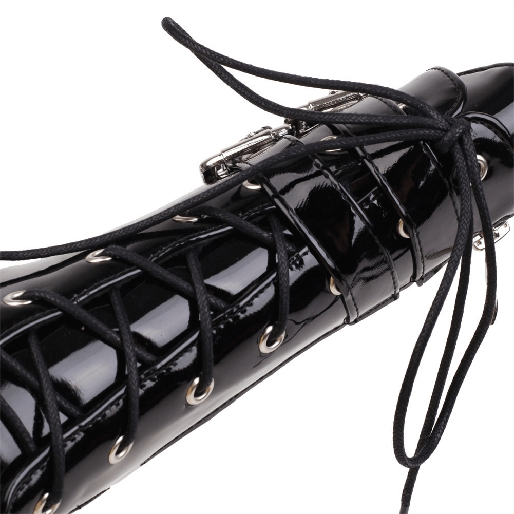 Fashion Buckles Dragon Embroider Wedges Boots / Women's High Heels Goth Ankle Boots