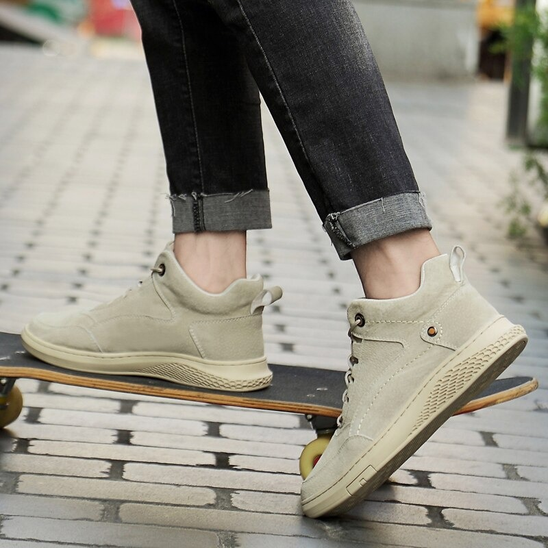 Fashion Classic Suede Boots for Men / Male Casual Shoes