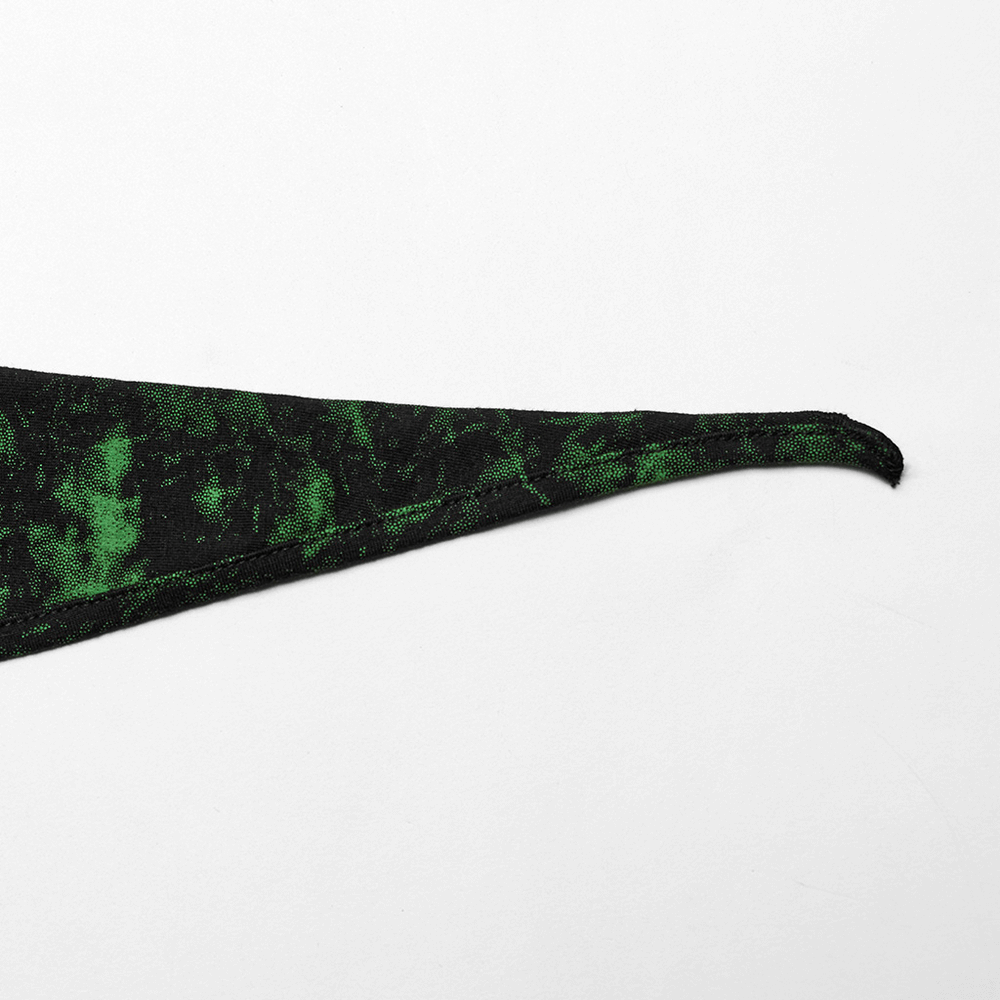 Fashion Edgy Punk Long Sleeves Irregular Hem Knit Top