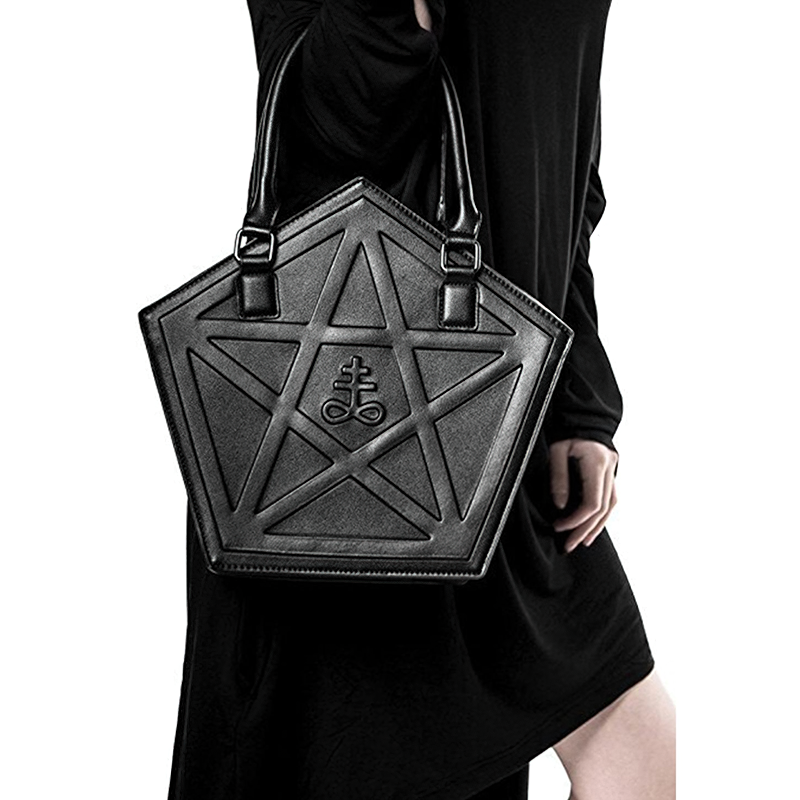 Fashion Large Capacity Bag / Women's Gothic Style Shoulder Bag
