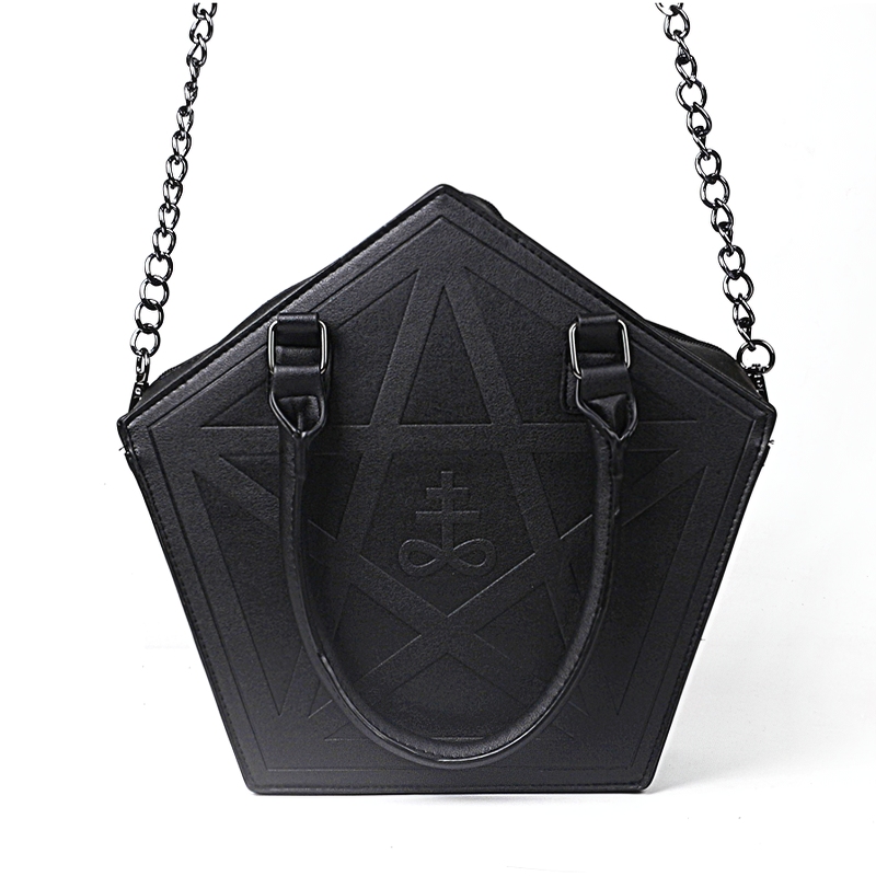 Fashion Large Capacity Bag / Women's Gothic Style Shoulder Bag