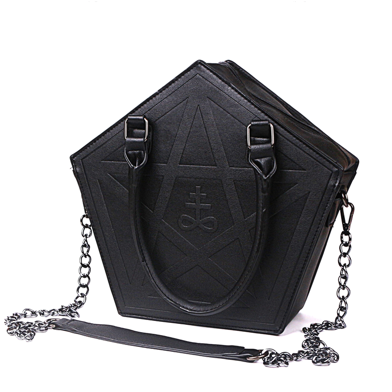 Fashion Large Capacity Bag / Women's Gothic Style Shoulder Bag