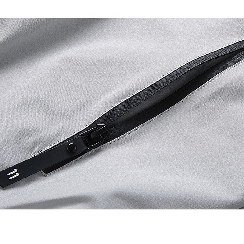 Fashion Male Long Sleeve Zip-up Jacket / Men's Slim Fit Jackets with Hoodie