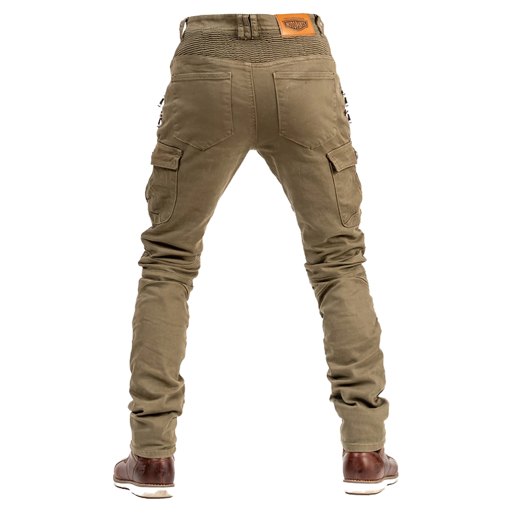 Fashion Male Motorcycle Zipper Pants / Motobiker Trousers / Motocross Pants for Men