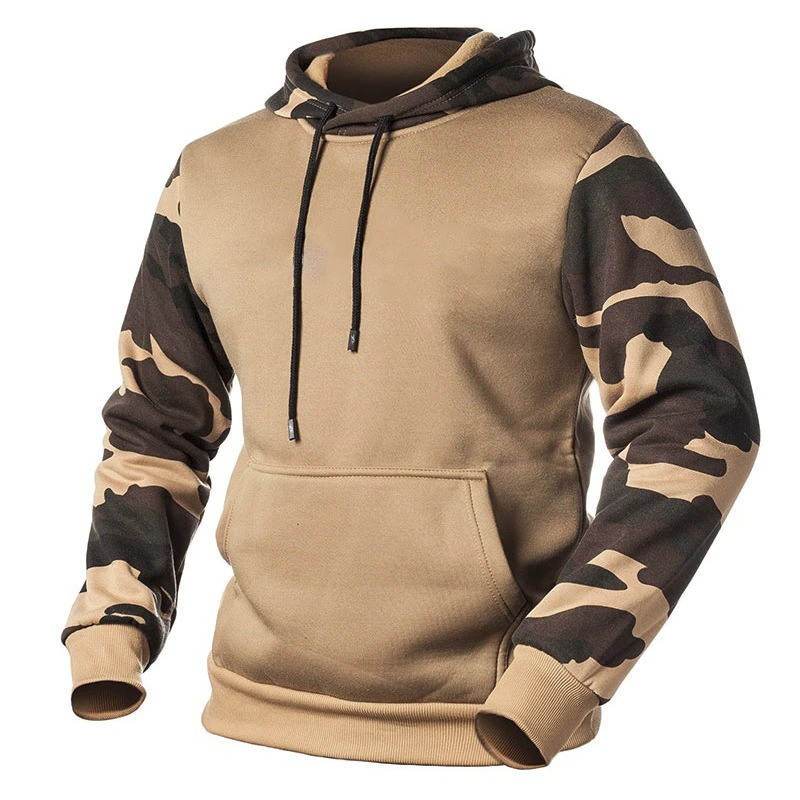 Fashion Men's Camouflage Hoodies / Casual Male Hooded Large Sweatshirts