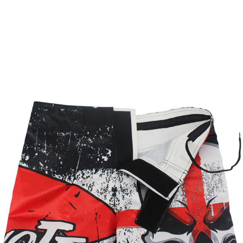 Fashion Men's Shorts with Skull Print / Loose Training Cotton Shorts