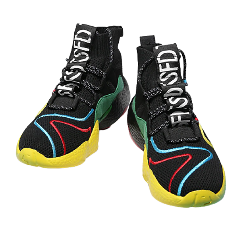 Fashion Men's Sneakers on Lace-Up / Casual Breathable Walking Flats Walking Shoes