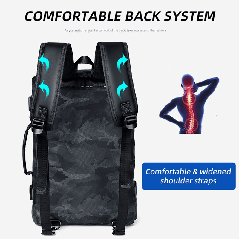 Fashion Multifunctional Waterproof Backpack / Men's Outdoor Travel Backpacks