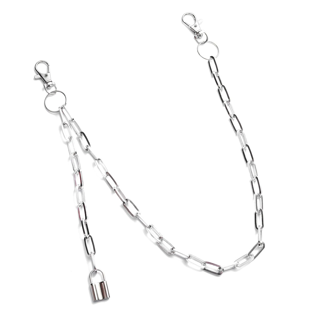 Fashion Punk Chains for Pants / Double Layer Chains Hook on Jeans
