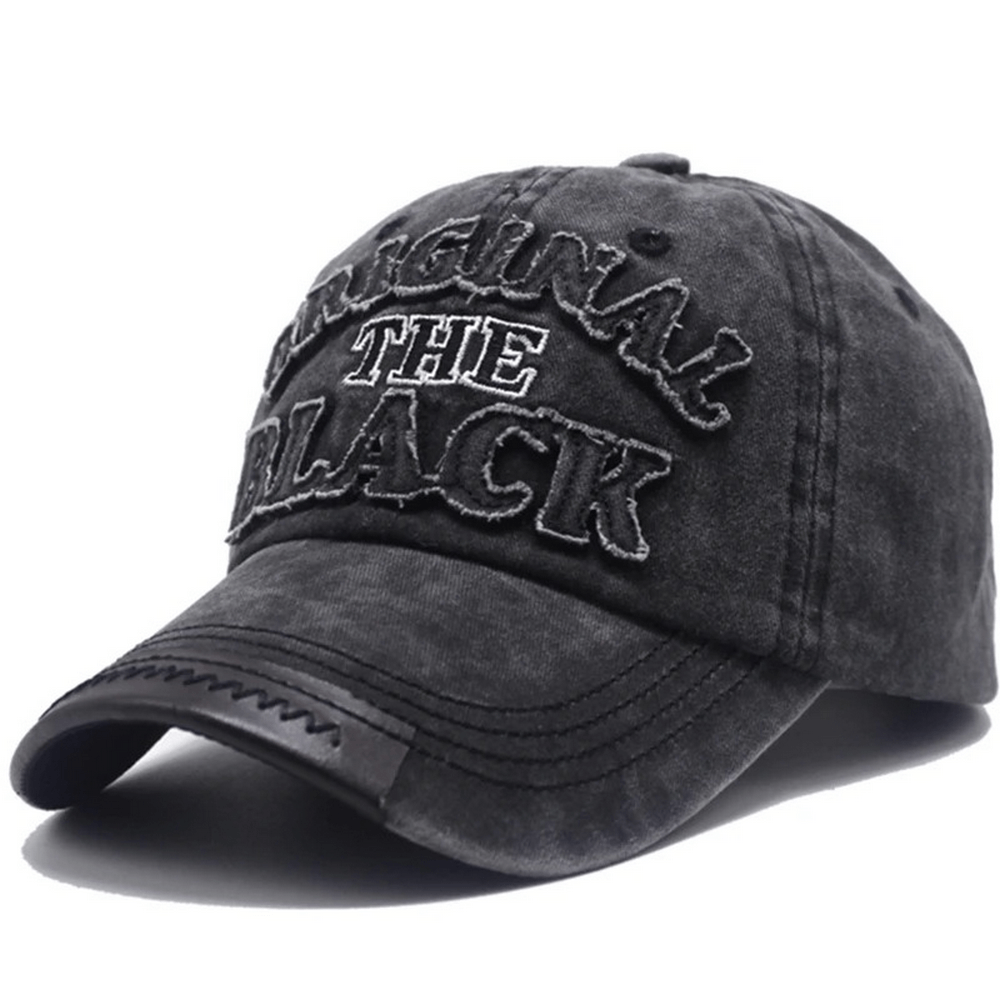 Fashion Retro Washed Baseball Fitted Cap / Casual Rock Style Unisex Snapback Hat