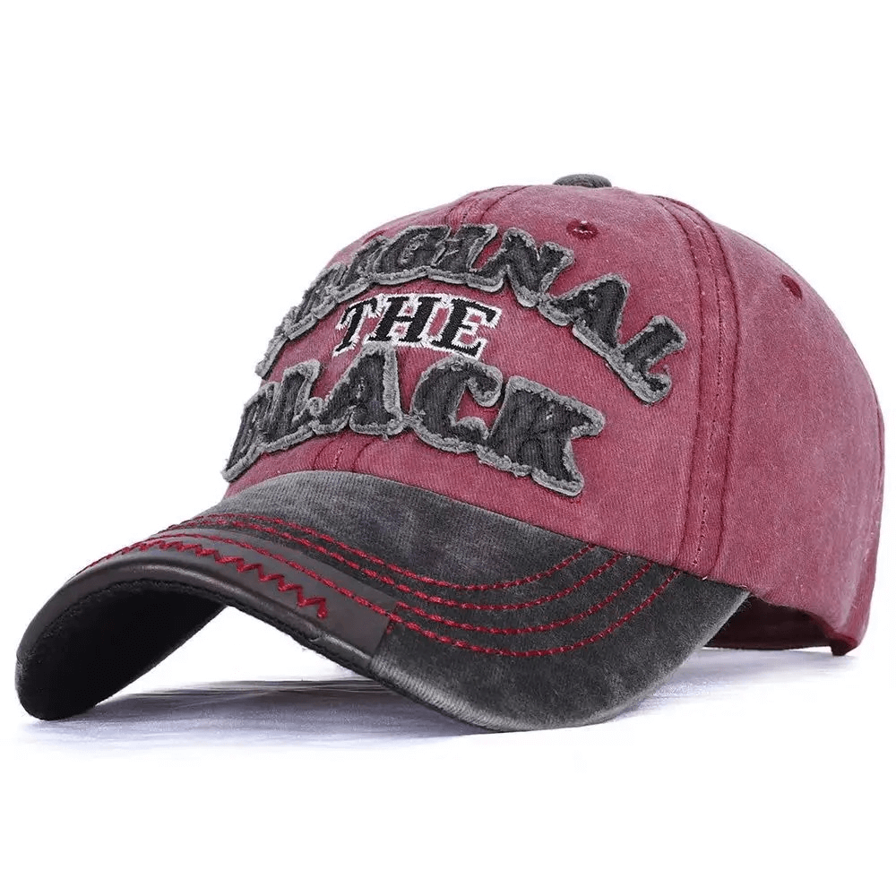 Fashion Retro Washed Baseball Fitted Cap / Casual Rock Style Unisex Snapback Hat