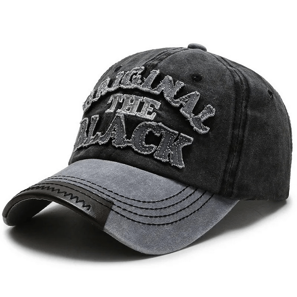 Fashion Retro Washed Baseball Fitted Cap / Casual Rock Style Unisex Snapback Hat