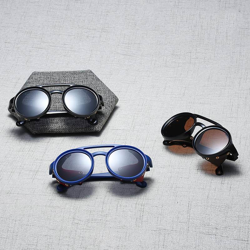 Fashion Round Retro Sunglasses for Men / Cool Casual Vintage Glasses for You