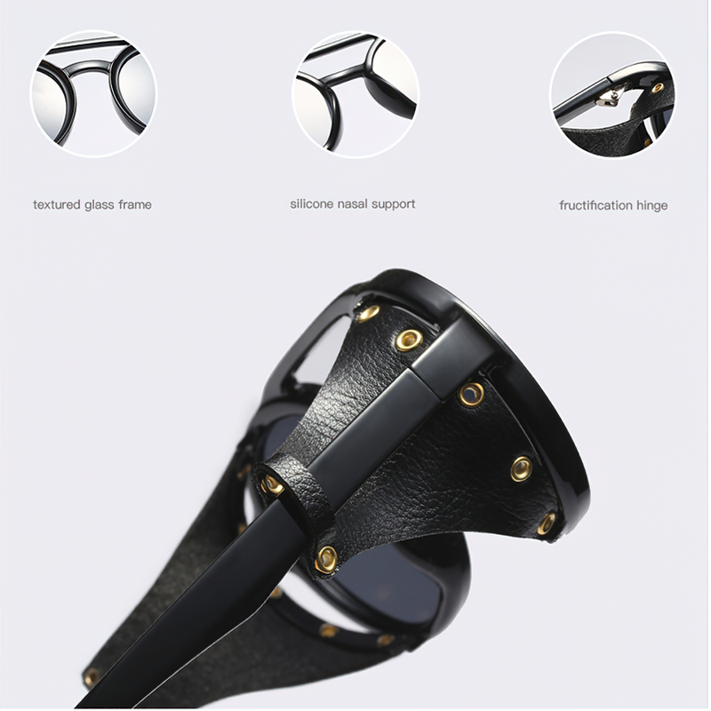 Fashion Round Retro Sunglasses for Men / Cool Casual Vintage Glasses for You