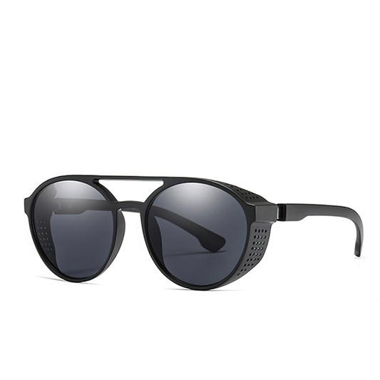 Fashion Steampunk Sunglasses For Men And Women / Vintage Retro Goggles Round Flip Up