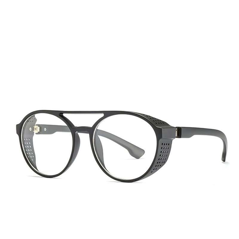 Fashion Steampunk Sunglasses For Men And Women / Vintage Retro Goggles Round Flip Up