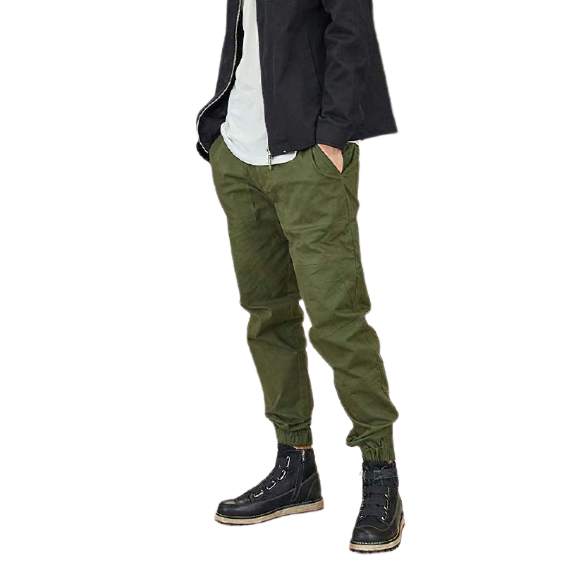 Fashion Stitching Boots Of Genuine Leather For Men / Casual Male Shoes Of Pigskin