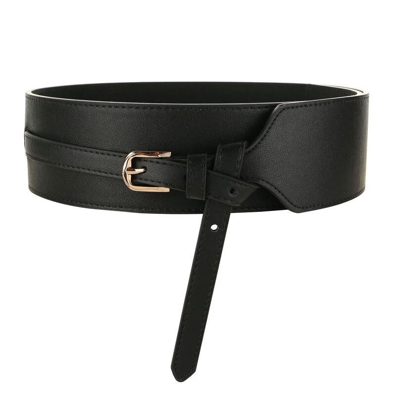 Fashion Wide Belt for Women / Casual PU Leather Belts for Dresses Corsets
