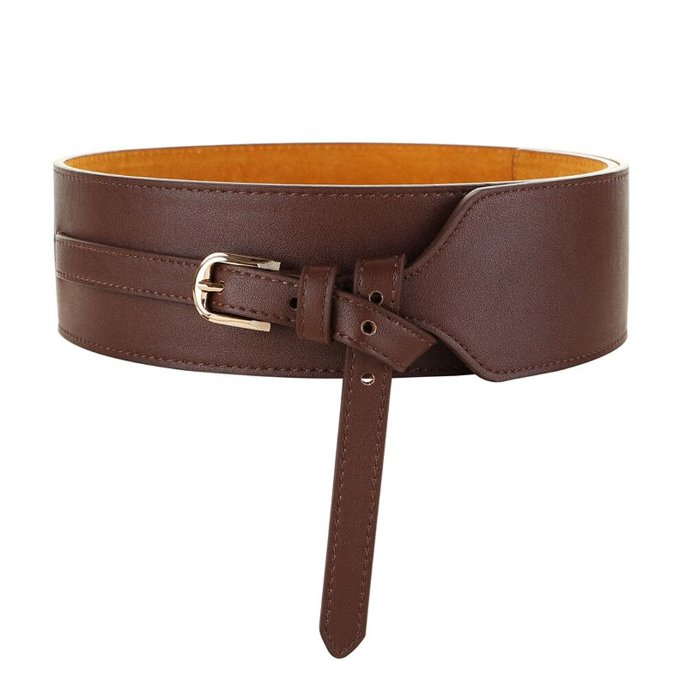 Fashion Wide Belt for Women / Casual PU Leather Belts for Dresses Corsets