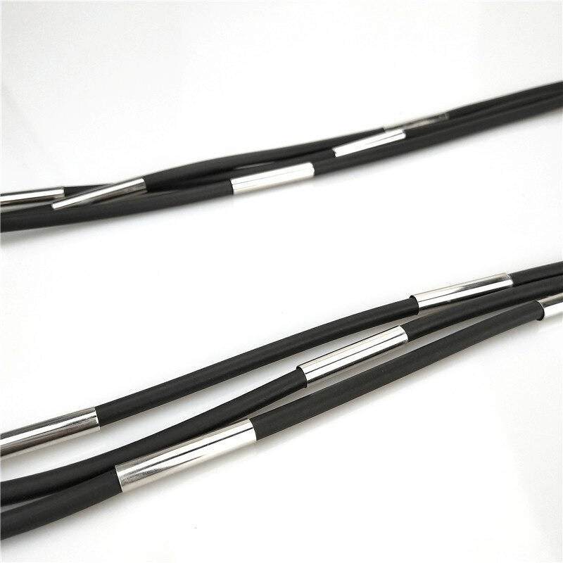 Fashion Women's Rubber Necklace / Handmade Black Accessories in Gothic Style