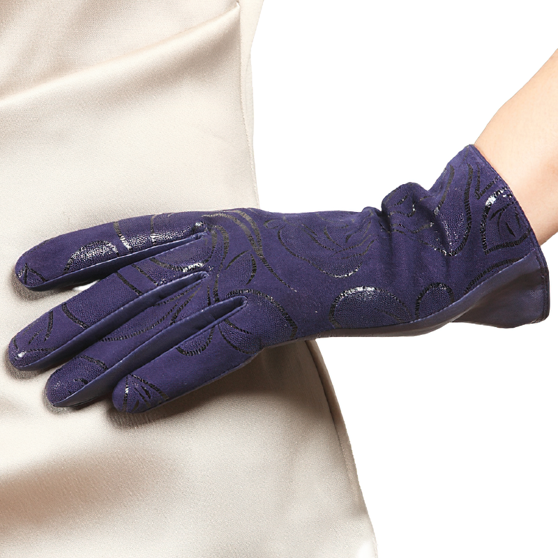 Fashion Women's Genuine Leather Gloves / Elegant  Lambskin Leather Gloves