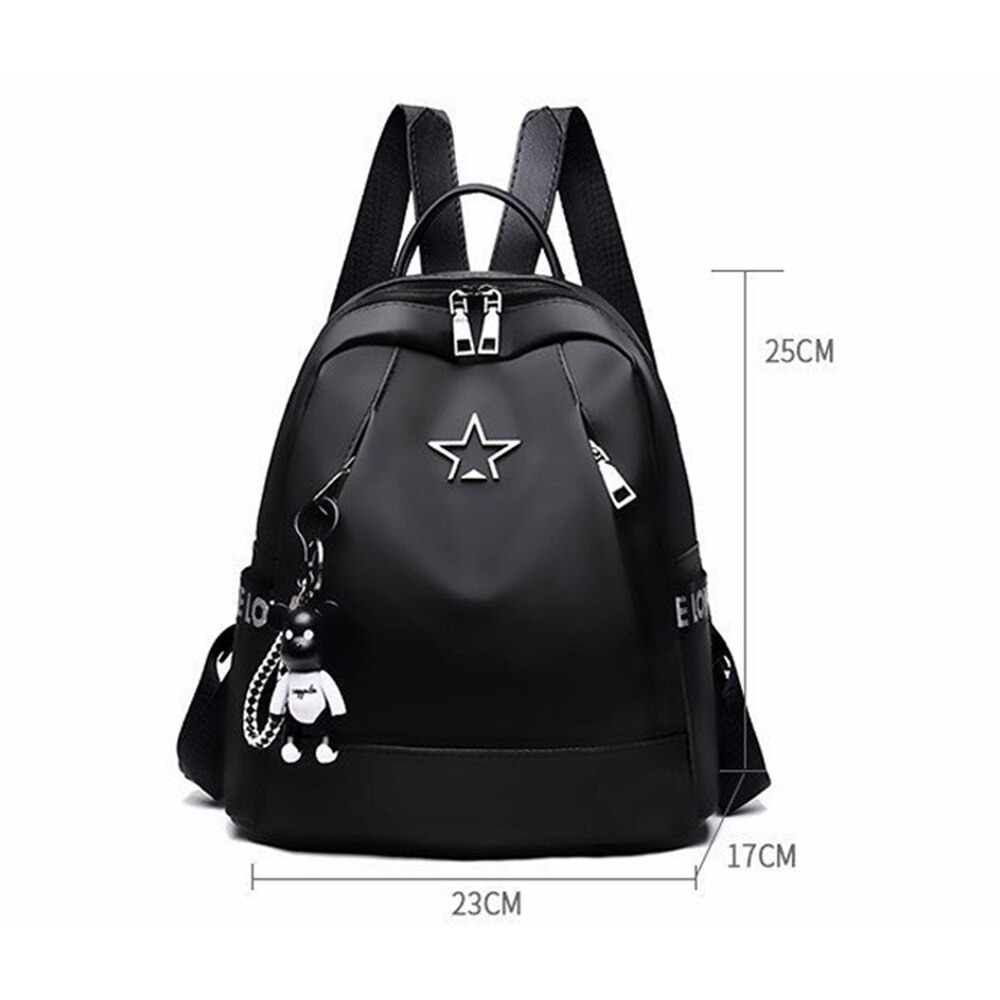 Fashion Women's Travel PU Leather Backpack / Large-Capacity Female Shoulder Bag