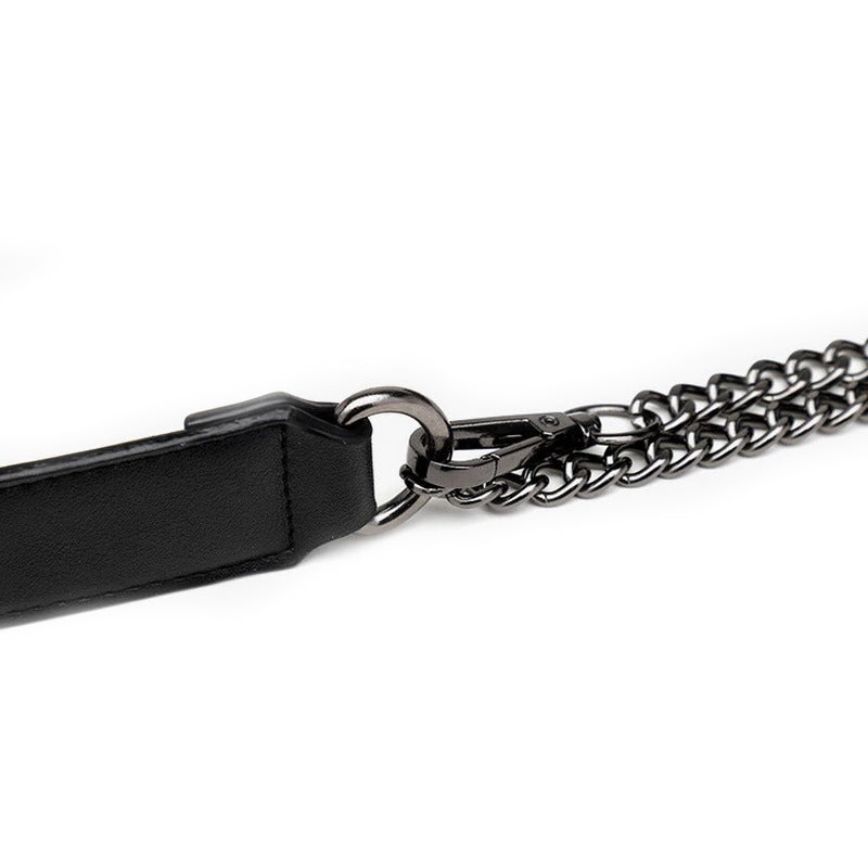 Female Small Messenger Vintage Bags / Rivet Shoulder Bags for Ladies / Chain Crossbody Bag