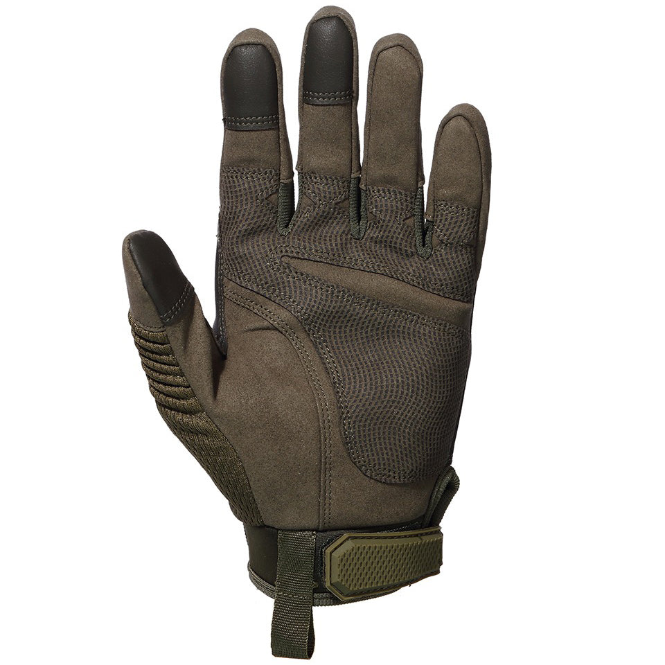 Full Finger Tactical Touch Screen Hard Knuckle Gloves / Military Combat Airsoft Climbing Gloves
