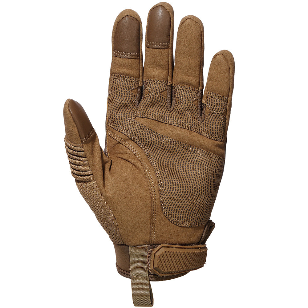 Full Finger Tactical Touch Screen Hard Knuckle Gloves / Military Combat Airsoft Climbing Gloves