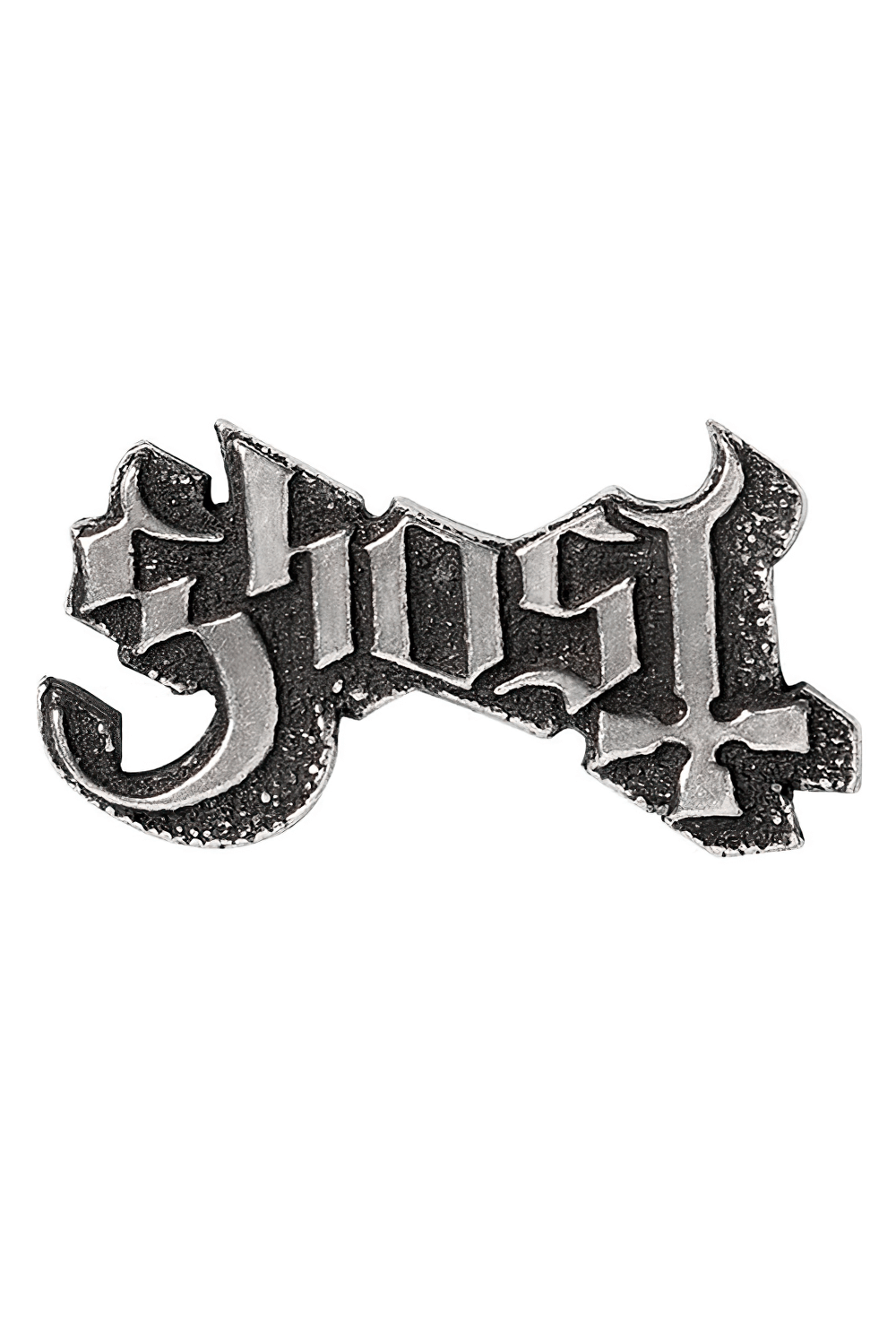 Ghost Band Pewter Logo Pin Badge for Jackets and Vests