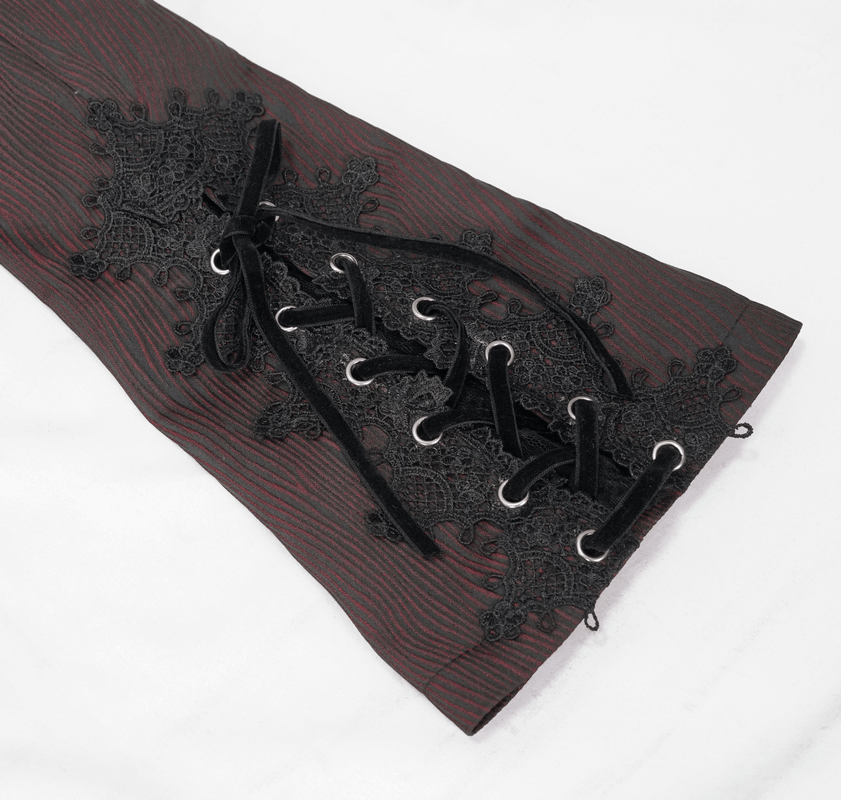 Gorgeous Jacquard Swallow-tailed Coat / Gothic Style Asymmetrical Hem Coat