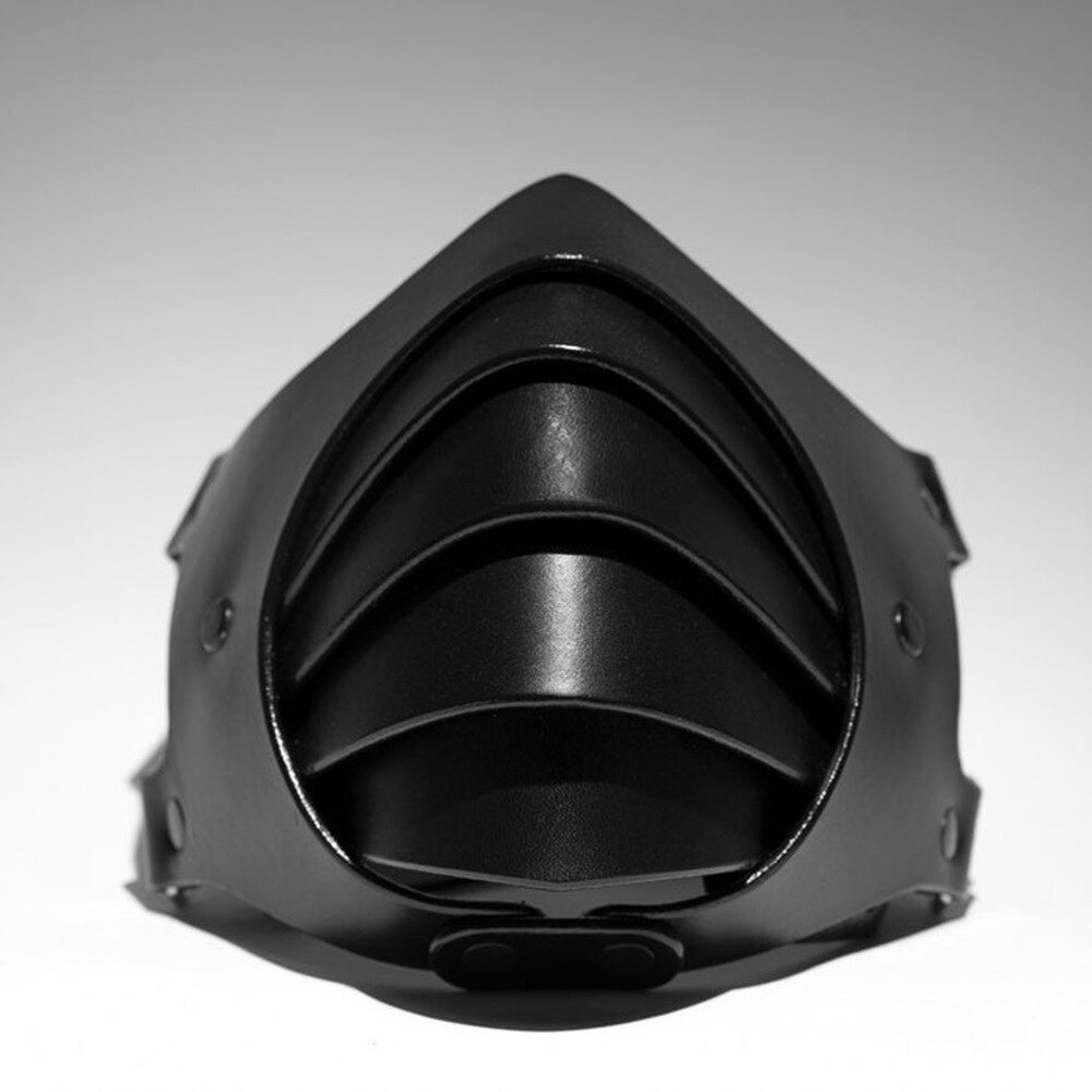 Gothic Black Mask for Men and Women / Adjustable Mask Cosplay / Polyester Mask
