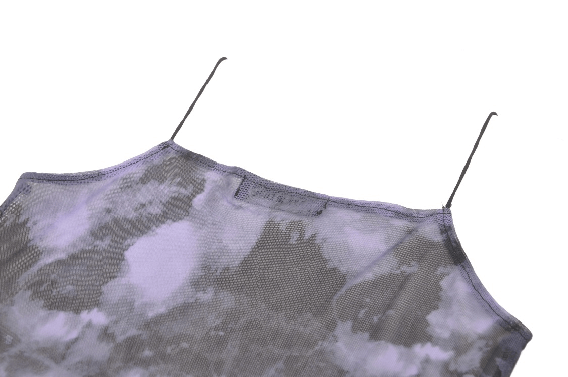 Gothic Black Straps Lace Trim Cami Top for Women