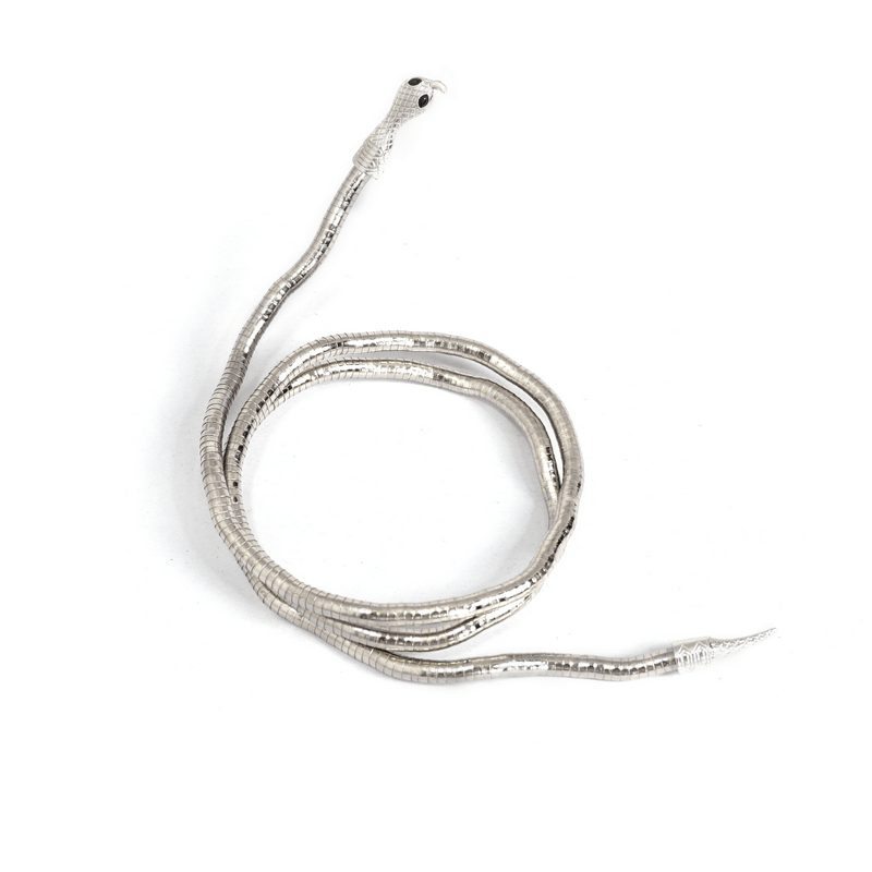 Gothic Curved Snake Necklace / Zinc Alloy Adjustable Bracelets / Vintage Multi-Purpose Jewelry